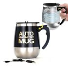 Self Stirring Mug - Rechargeable Magnetic Electric Auto Mixing Stainless Stee...