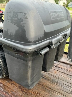 Craftsman (AYP) Riding mower Complete 3 Bins Bagging System Fits 54 inch Decks - Image 1 of 4
