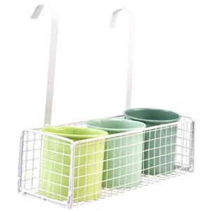 Blumentopf Set Hängend Balkon Küche Deko Metall 26cm - Bild 1 von 4