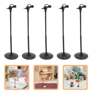 5 Pcs Dollhouse Microphone 1:12 Accessories Scale Model Accessory Display - Picture 1 of 12