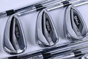 Ping G425 Irons / 5-PW+GW+SW / Blue Dot / Regular Flex Ping AWT 2.0 Shafts - Picture 1 of 7