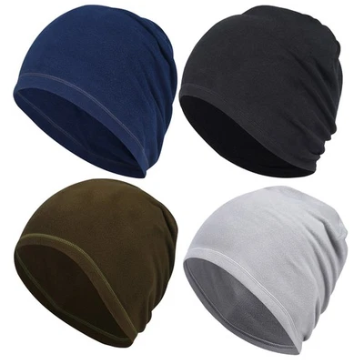 Зимняя теплая шапка-бини для бега лыж велоспорта рыбалки с черепом для мужчин и женщин - Изображение 1 из 4