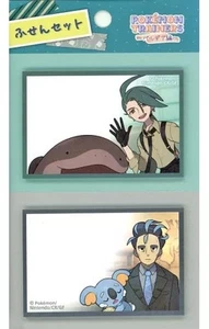 Cuaderno/Memopad Chile y Aoki Sticky Sticky Set ENTRENADORES POKEMON "Pokemon - Imagen 1 de 1