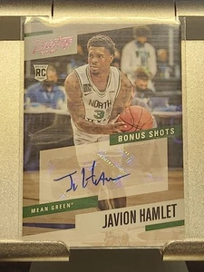 JAVION HAMLET 2021 PRESTIGE DRAFT PICKS PURPLE FOIL AUTO NO. PBJHA - Picture 1 of 1