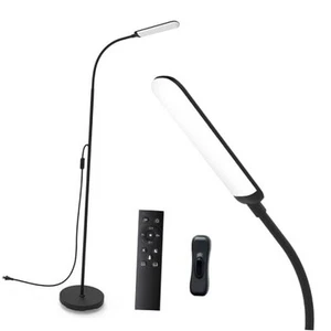 LED Floor Lamp, Super Bright 18W 1800LM Floor Lamps for Living Room with Black - Picture 1 of 7