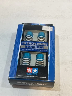 TAMIYA 84317-8800 TRF SPECIAL DAMPER SHOCK SET FOR RC R/C CAR TB-03 XV-01 TB EVO - Image 1 of 4