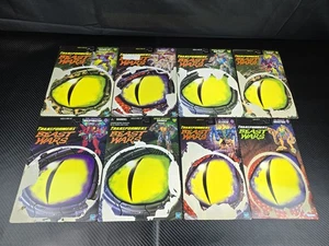 Beast Wars / Machines Transformers Card Backs Cartone *senza figurine* Lotto - Foto 1 di 15