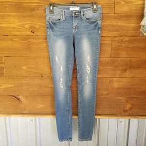 Altard State Women's Skinny Jeans Size 25 Blue Denim Low Rise Distressed - Picture 1 of 8