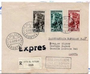 Guardia Palatina serie completa su busta racc. exp. - Picture 1 of 1