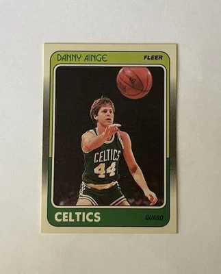 1988-89 Fleer #8 Danny Ainge BASKETBALL Boston Celtics - Image 1 of 2