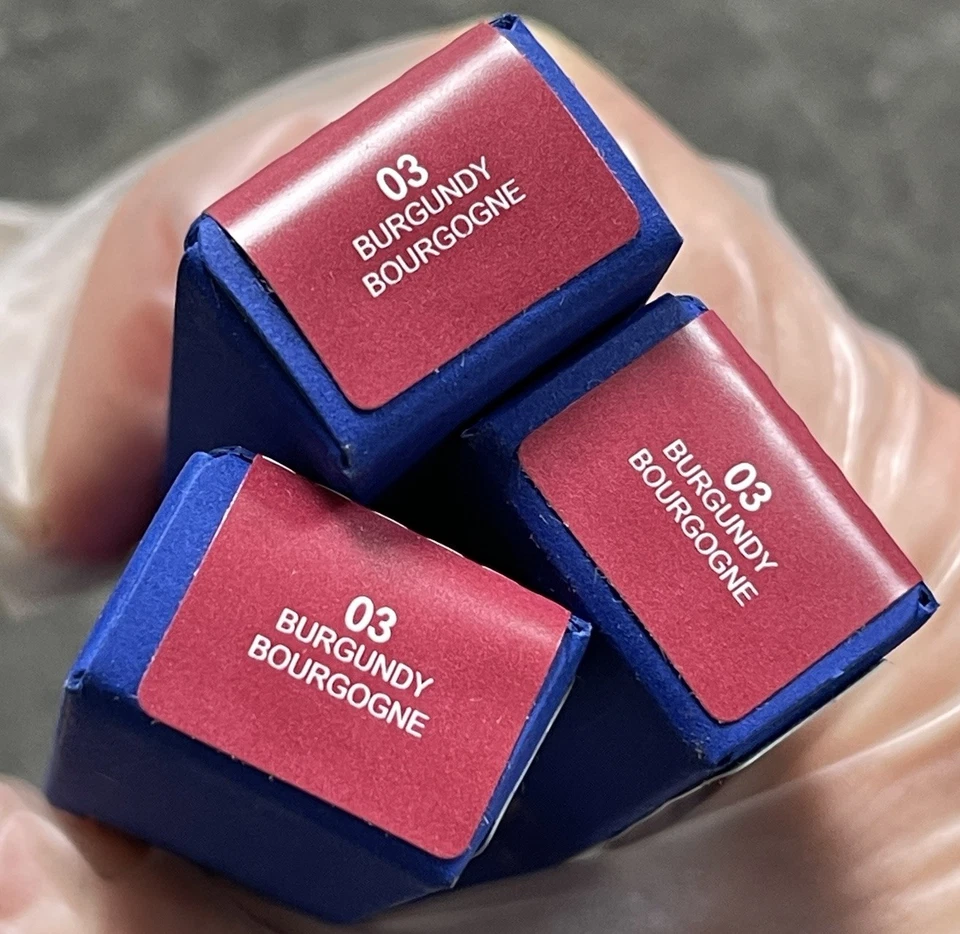 3PK VDL Pantone Burgundy #03 Lip Liner Pencil & Brush – Full Size, Dual-Ended  - Imagem 1 de 4