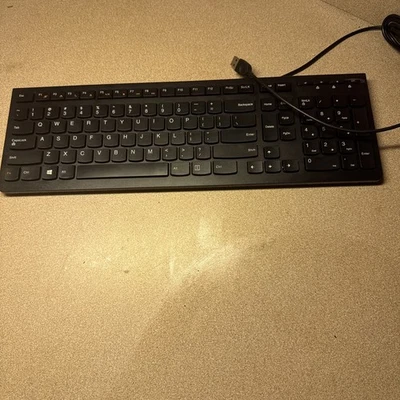 Lenovo Computer USB Keyboard Wired  Model: LXH-EKB-10YA （#9) - Image 1 of 4