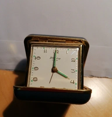 Blessing 2 Rubis Reisewecker zirka 60er Jahre Klappwecker - Bild 1 von 3