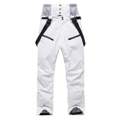 Pantalones de esquí unisex de invierno a prueba de viento impermeables ropa de snowboard deportes de nieve al aire libre Foto 1 de 4