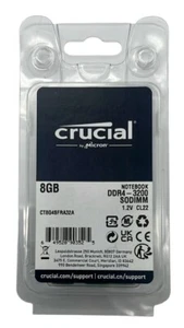 CRUCIAL 8GB (1x8GB) PC4-25600 DDR4-3200 RAM Laptop SDRAM CT8G4SFRA32A - Picture 1 of 1