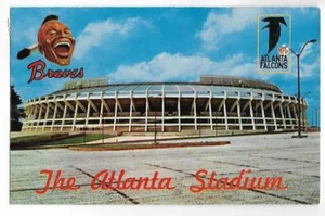 ATLANTA BRAVES & FALCONS MULTIMILLION $ SPORTS STADIUM~ATLANTA,GA 1965 - Picture 1 of 2