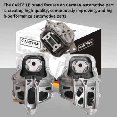 3 piezas soportes de motor de alta calidad adecuados para Audi A8/S8 Q7 Q8 RSQ8 3.0/4.0 Foto 1 de 4