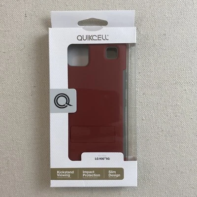 Funda Smartphone Quikcell LG K92 5G-Roja-Vista Pata de cabra-Protección contra impactos-Delgada  Foto 1 de 4