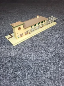 Kibri Vollmer Faller ?Z Scale Train Station Bahnhof Fully Assembled - Picture 1 of 22