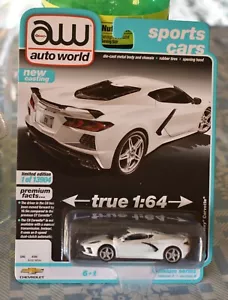 AUTO WORLD 2020 CHEVY CORVETTE 1:64 PREMIUM SERIES 1 OF 13904 NEW - Picture 1 of 7