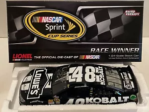 JIMMIE JOHNSON #48 2013 KOBALT TOOLS POCONO WIN 1/24 AUTOGRAPHED #041 - Picture 1 of 14