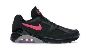 NIKE Air Max 180 Black/Pink Sneaker AQ9974-001 US Men Size10 - Picture 1 of 4