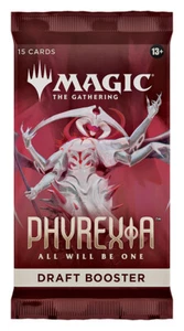 WOTC Magic: The Gathering Phyrexia: All Will Be One Draft Booster busta 15 ca... - Imagen 1 de 2