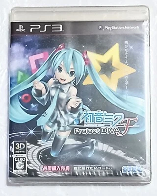 Hatsune Miku Project Diva F Sony PlayStation 3 Brand New Sealed SEGA from Japan - Image 1 of 4