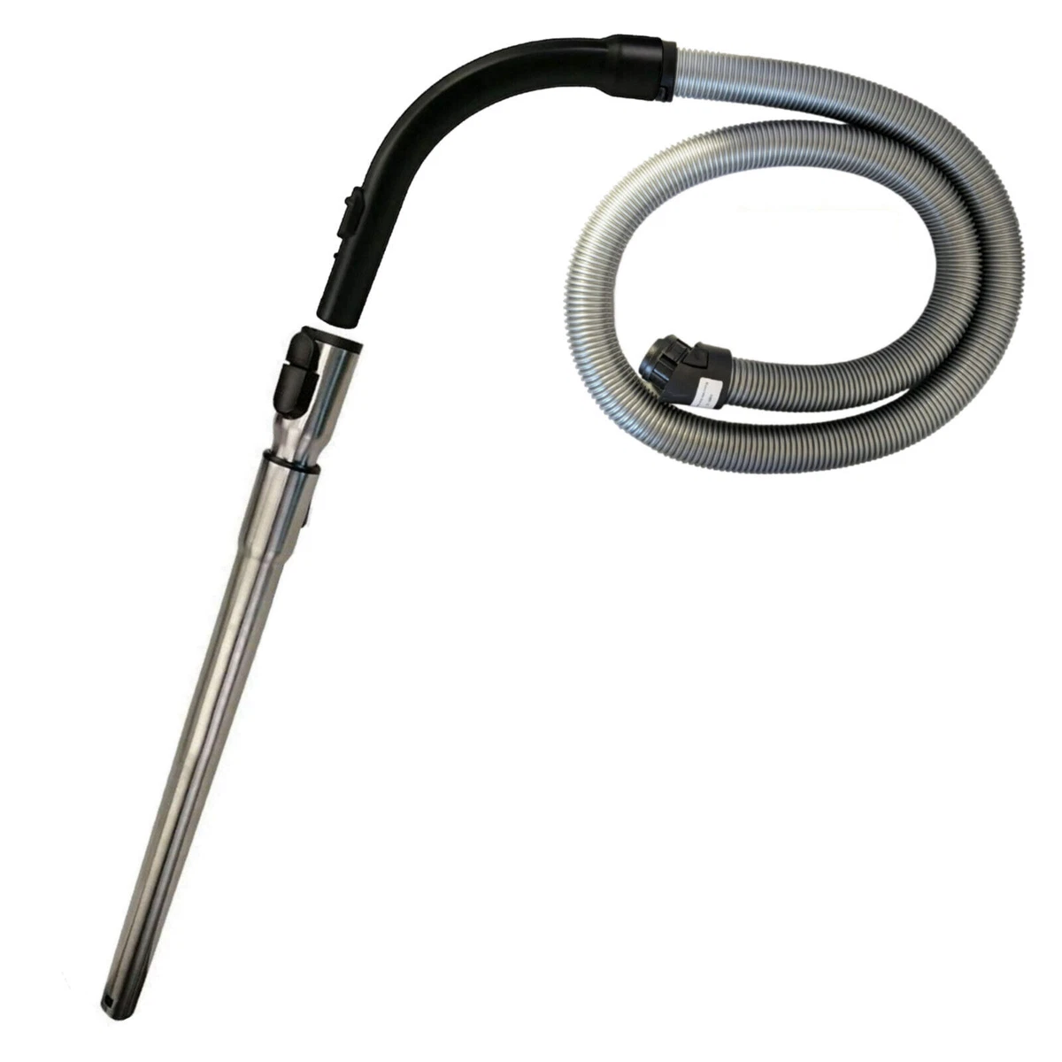 Staubsauger-Verlängerungsschlauch 185cm - EVA-Material, Für Elektrowerkzeuge & Haushaltsstaubsauger, Schwarz