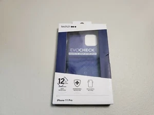 Tech21 Evo Check Series Gel Case for Apple iPhone 11 Pro - Purple (6704) - Picture 1 of 10