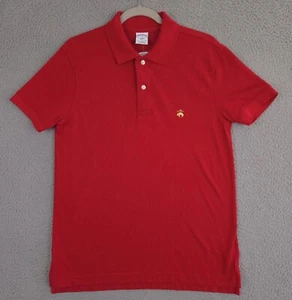 Brooks Brothers *NWT* Slim Fit Performance Polo Shirt Pique Knit Men's Small Red - Picture 1 of 15