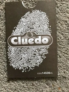 Cluedo Game, Murder Cards Envelope. Genuine Hasbro/Parker Part. - Picture 1 of 4