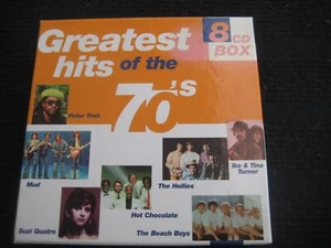8 CDs Greatest Hits of the 70's NEUWERTIG 144 Tracks Mud 10cc Racey Pilot - Bild 1 von 7