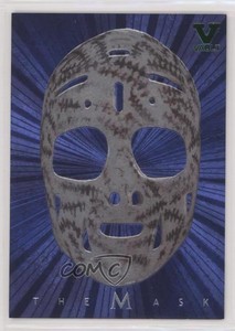 2001-02 ITG Be A Player Between the Pipes Mask Vault Emerald Gerry Cheevers HOF