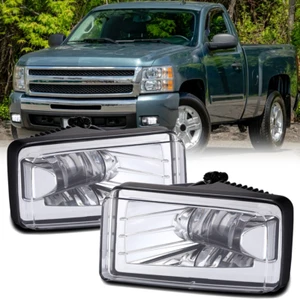 2x LED Bumper Fog Lights For Chevrolet Silverado Suburban 1500 2500 Tahoe 07-14 - Picture 1 of 10