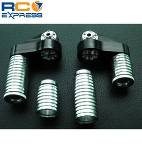 Tapas de depósito de choque de aluminio Hot Racing HPI Baja 5B 5T BJA10101 - Imagen 1 de 2