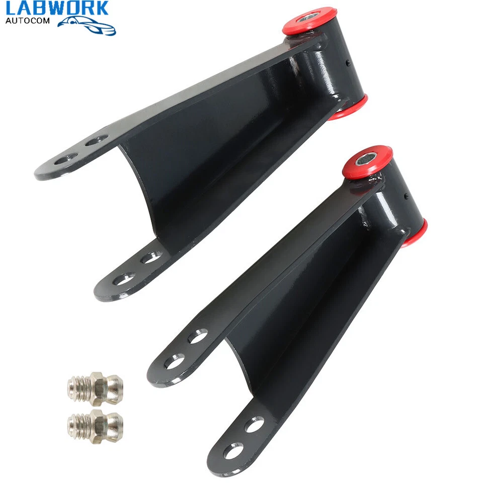 3" Rear Lowering Drop Shackle For Chevy Silverado Sierra 2500HD 3500HD 2001-2010 - Image 1 of 4