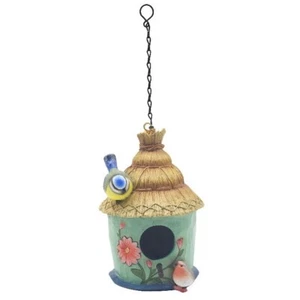 Rotkehlchen und Blaumeisennest Vogelhaus - Bild 1 von 1