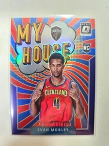 Evan Mobley 2021-22 Panini Donruss Optic My House Purple Prizm RC #18 Cavaliers - Bild 1 von 2