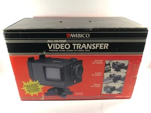 Vintage Ambico Complete Video Transfer System Model V-6052 Photos & Slides NEW - Picture 1 of 9