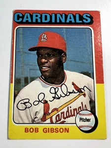 1975 Topps #150 Bob Gibson Cardinals (A153) - Bild 1 von 6