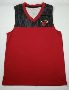 DNK Miami Heat Pre-Game Shooting Sleeveless Shirt Youth Size XL Men's Small/Med - Picture 1 of 5