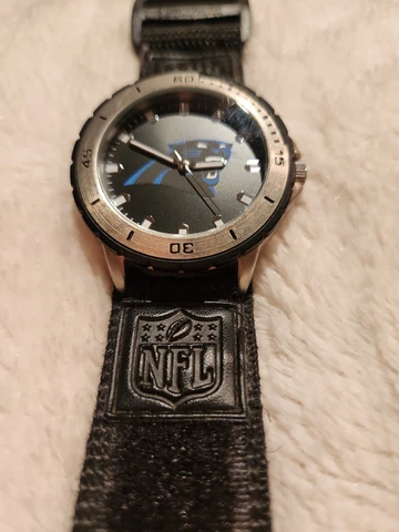 Carolina Panthers NFL  Black Youth Watch - Boy's Youth Watch Cover