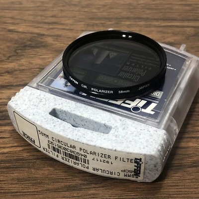 Tiffen 58mm Circular Polarizer Lens Filter 58CP - Image 1 of 4