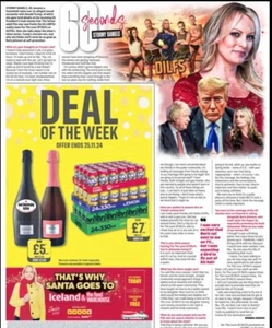 Stormy Daniels Stripper Donald Trump Attack Election Interview News Clipping - Picture 1 of 2