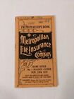 1922-1927 WEEKLY PREMIUM RECEIPT BOOK Metropolitan Life Insurance Company