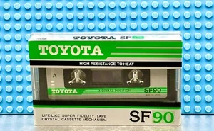 CINTA CASETE EN BLANCO TOYOTA SF 90 TIPO I (1) (SELLADA) - Imagen 1 de 3