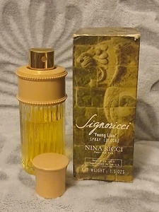 Signoricci "Young Lion" 1.5 OZ Original Vintage Formula W/Original Box 75% FULL  - Picture 1 of 10
