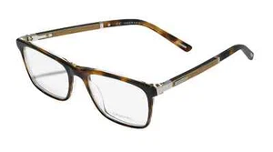 Occhiali da vista uomo Chopard VCH217V 91ZL avana lucida con legno autentici 54 mm - Foto 1 di 2