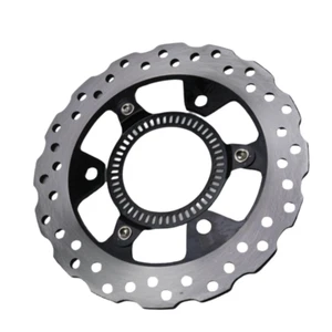 219mm Motor Silver Rear Brake Disc Rotor For Kawasaki Z300 EX300 Ninja ABS - Picture 1 of 4